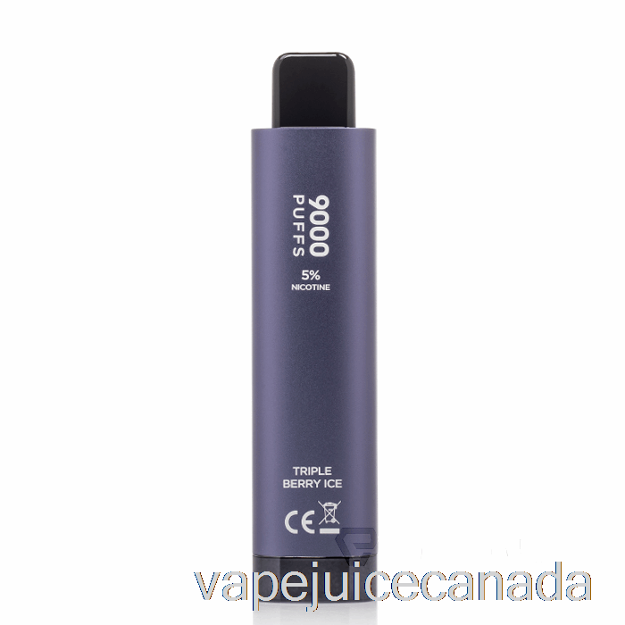 Vape Disposable Canada HQD Cuvie Plus 2.0 9000 Disposable Triple Berry Ice